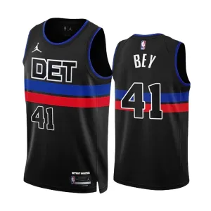 Detroit Pistons Jordan Saddiq Bey 41 Miesten Pelipaita Statement Edition Swingman Musta Detroit Pistons Jordan Saddiq Bey 41 Miesten Pelipaita Statement Edition Swingman Musta