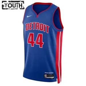 Nike Detroit Pistons Bojan Bogdanovic 44 Lasten Pelipaita Icon Edition Swingman Sininen
