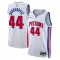 Nike Detroit Pistons Bojan Bogdanovic 44 Miesten Pelipaita Association Edition Swingman Valkoinen