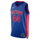 Nike Detroit Pistons Bojan Bogdanovic 44 Miesten Pelipaita Icon Edition Swingman Sininen