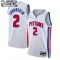 Nike Detroit Pistons Cade Cunningham 2 Lasten Pelipaita Association Edition Swingman Valkoinen