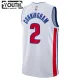 Nike Detroit Pistons Cade Cunningham 2 Lasten Pelipaita Association Edition Swingman Valkoinen