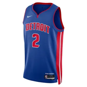 Nike Detroit Pistons Cade Cunningham 2 Miesten Pelipaita Icon Edition Swingman Sininen