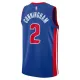 Nike Detroit Pistons Cade Cunningham 2 Miesten Pelipaita Icon Edition Swingman Sininen