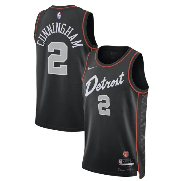 Nike Detroit Pistons Cade Cunningham Miesten Pelipaita City Edition 2023-24 Swingman Musta Nike Detroit Pistons Cade Cunningham Miesten Pelipaita City Edition 2023-24 Swingman Musta