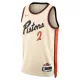 Nike Detroit Pistons Cade Cunningham Miesten Pelipaita City Edition 2024-25 Swingman Valkoinen