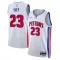 Nike Detroit Pistons Jaden Ivey 23 Miesten Pelipaita Association Edition Swingman Valkoinen