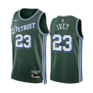 Nike Detroit Pistons Jaden Ivey 23 Miesten Pelipaita City Edition 2022-23 Swingman Vihreä Nike Detroit Pistons Jaden Ivey 23 Miesten Pelipaita City Edition 2022-23 Swingman Vihreä