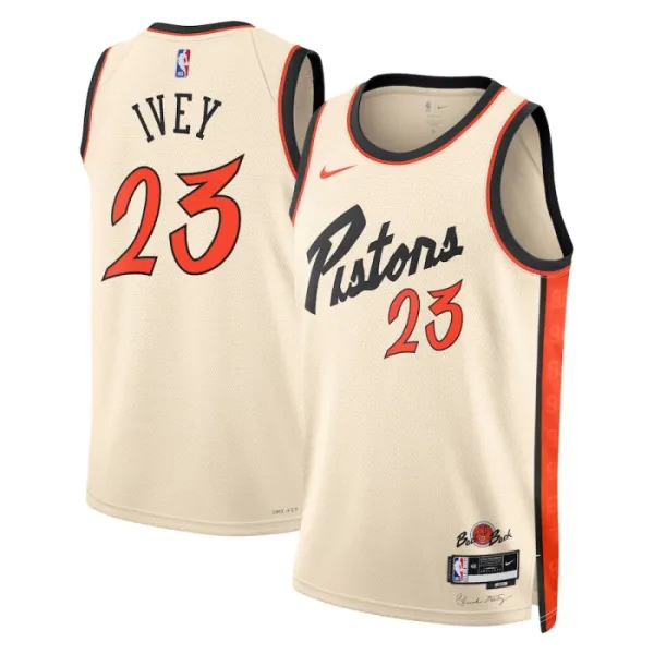 Nike Detroit Pistons Jaden Ivey Miesten Pelipaita City Edition 2024-25 Swingman Valkoinen Nike Detroit Pistons Jaden Ivey Miesten Pelipaita City Edition 2024-25 Swingman Valkoinen