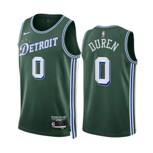 Nike Detroit Pistons jalen duren 0 Miesten Pelipaita City Edition 2022-23 Swingman Vihreä Nike Detroit Pistons jalen duren 0 Miesten Pelipaita City Edition 2022-23 Swingman Vihreä