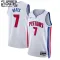 Nike Detroit Pistons Killian Hayes 7 Lasten Pelipaita Association Edition Swingman Valkoinen