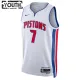 Nike Detroit Pistons Killian Hayes 7 Lasten Pelipaita Association Edition Swingman Valkoinen