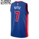 Nike Detroit Pistons Killian Hayes 7 Lasten Pelipaita Icon Edition Swingman Sininen