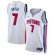 Nike Detroit Pistons Killian Hayes 7 Miesten Pelipaita Association Edition Swingman Valkoinen Nike Detroit Pistons Killian Hayes 7 Miesten Pelipaita Association Edition Swingman Valkoinen
