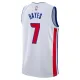 Nike Detroit Pistons Killian Hayes 7 Miesten Pelipaita Association Edition Swingman Valkoinen