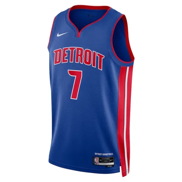 Nike Detroit Pistons Killian Hayes 7 Miesten Pelipaita Icon Edition Swingman Sininen