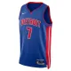 Nike Detroit Pistons Killian Hayes 7 Miesten Pelipaita Icon Edition Swingman Sininen