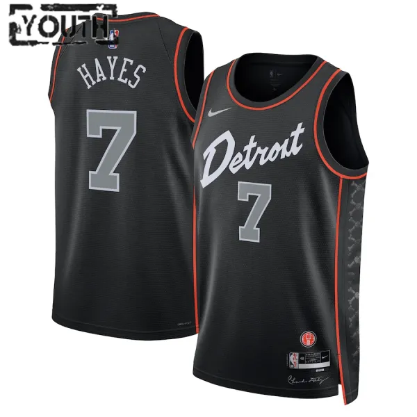 Nike Detroit Pistons Killian Hayes Lasten Pelipaita City Edition 2023-24 Swingman Musta Nike Detroit Pistons Killian Hayes Lasten Pelipaita City Edition 2023-24 Swingman Musta