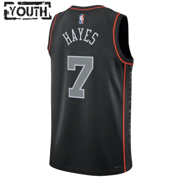 Nike Detroit Pistons Killian Hayes Lasten Pelipaita City Edition 2023-24 Swingman Musta
