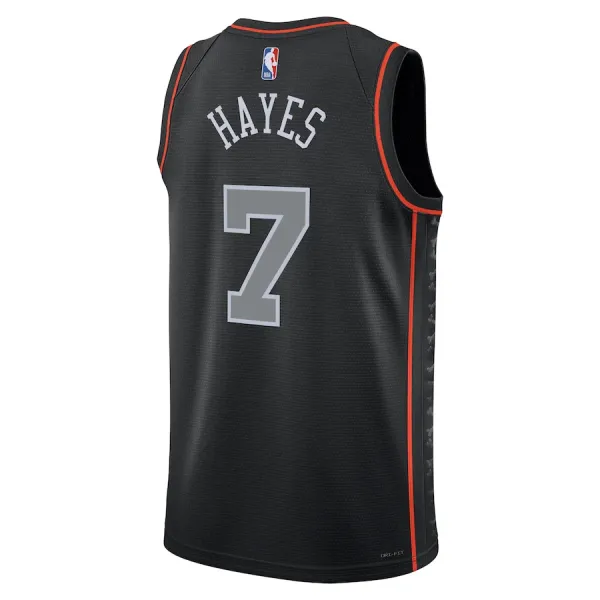 Nike Detroit Pistons Killian Hayes Miesten Pelipaita City Edition 2023-24 Swingman Musta