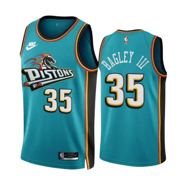 Nike Detroit Pistons Marvin Bagley III 35 Miesten Pelipaita Classic Edition 2022-23 Swingman Sinivihreä Nike Detroit Pistons Marvin Bagley III 35 Miesten Pelipaita Classic Edition 2022-23 Swingman Sinivihreä