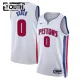 Nike Detroit Pistons Personoitava Lasten Pelipaita Association Edition Swingman Valkoinen Nike Detroit Pistons Personoitava Lasten Pelipaita Association Edition Swingman Valkoinen