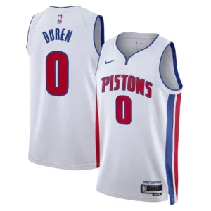 Nike Detroit Pistons Personoitava Miesten Pelipaita Association Edition Swingman Valkoinen