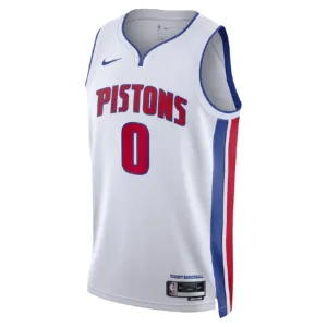 Nike Detroit Pistons Personoitava Miesten Pelipaita Association Edition Swingman Valkoinen