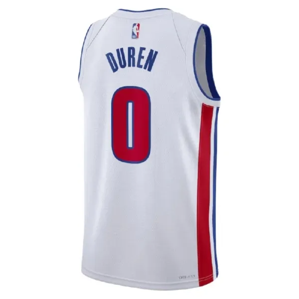 Nike Detroit Pistons Personoitava Miesten Pelipaita Association Edition Swingman Valkoinen