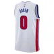 Nike Detroit Pistons Personoitava Miesten Pelipaita Association Edition Swingman Valkoinen