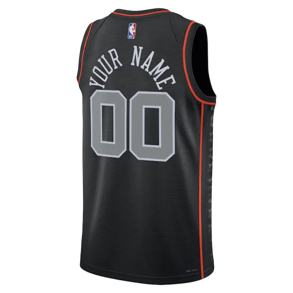 Nike Detroit Pistons Personoitava Miesten Pelipaita City Edition 2023-24 Swingman Musta