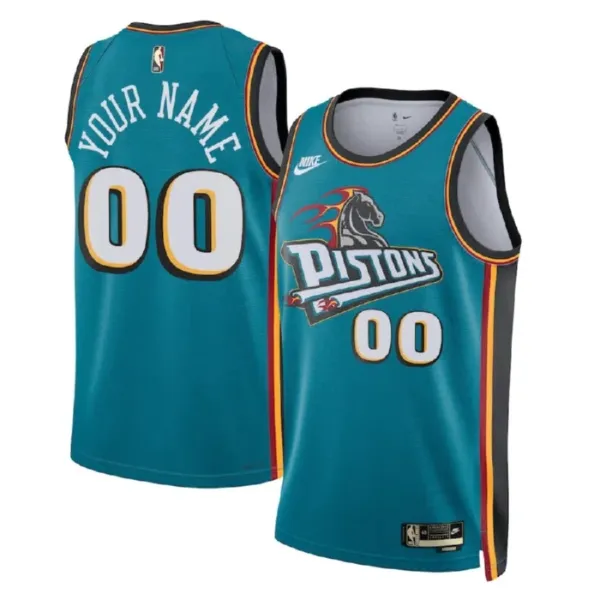 Nike Detroit Pistons Personoitava Miesten Pelipaita Classic Edition 2022-23 Swingman Sinivihreä Nike Detroit Pistons Personoitava Miesten Pelipaita Classic Edition 2022-23 Swingman Sinivihreä
