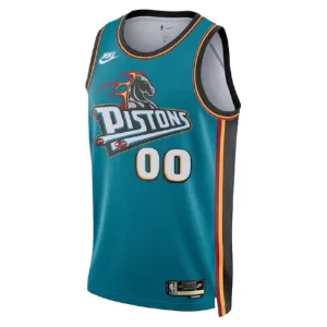 Nike Detroit Pistons Personoitava Miesten Pelipaita Classic Edition 2022-23 Swingman Sinivihreä