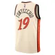 Nike Detroit Pistons Simone Fontecchio Miesten Pelipaita City Edition 2024-25 Swingman Valkoinen