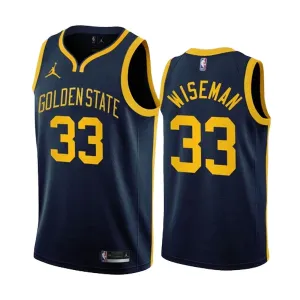 Golden State Warriors James Wiseman 33 Jordan Miesten Pelipaita Statement Edition Swingman Laivasto Golden State Warriors James Wiseman 33 Jordan Miesten Pelipaita Statement Edition Swingman Laivasto