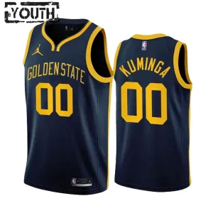 Golden State Warriors Jonathan Kuminga 00 Jordan Lasten Pelipaita Statement Edition Swingman Laivasto Golden State Warriors Jonathan Kuminga 00 Jordan Lasten Pelipaita Statement Edition Swingman Laivasto