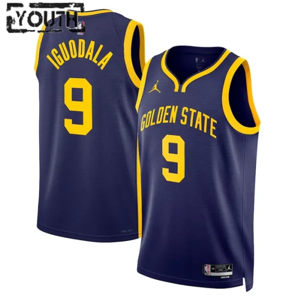 Golden State Warriors jordan Andre Iguodala 9 Lasten Pelipaita Statement Edition Swingman Sininen Golden State Warriors jordan Andre Iguodala 9 Lasten Pelipaita Statement Edition Swingman Sininen