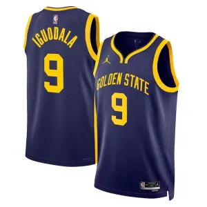 Golden State Warriors jordan Andre Iguodala 9 Miesten Pelipaita Statement Edition Swingman Sininen