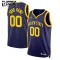 Golden State Warriors Jordan Personoitava Lasten Pelipaita Statement Edition Swingman Laivasto