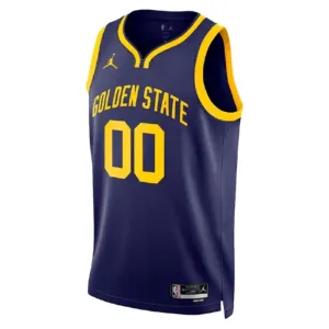 Golden State Warriors Jordan Personoitava Miesten Pelipaita Statement Edition Swingman Laivasto