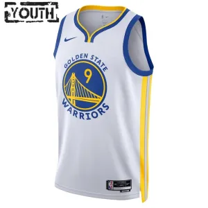 Nike Golden State Warriors Andre Iguodala 9 Lasten Pelipaita Association Edition Swingman Valkoinen