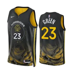 Nike Golden State Warriors Draymond Green 23 Miesten Pelipaita City Edition 2022-23 Swingman Musta Nike Golden State Warriors Draymond Green 23 Miesten Pelipaita City Edition 2022-23 Swingman Musta