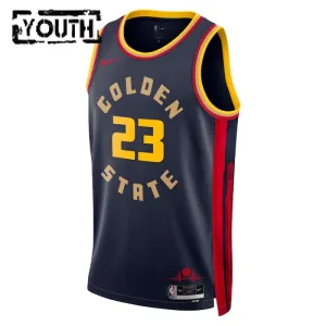 Nike Golden State Warriors Draymond Green Lasten Pelipaita City Edition 2024-25 Swingman Laivasto