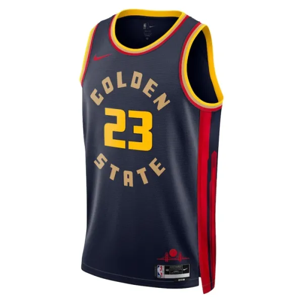 Nike Golden State Warriors Draymond Green Miesten Pelipaita City Edition 2024-25 Swingman Laivasto