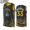 Nike Golden State Warriors James Wiseman 33 Lasten Pelipaita City Edition 2022-23 Swingman Musta