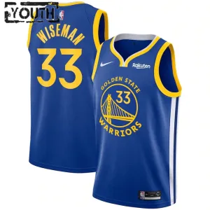 Nike Golden State Warriors James Wiseman 33 Lasten Pelipaita Icon Edition Swingman