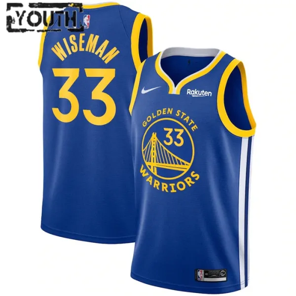 Nike Golden State Warriors James Wiseman 33 Lasten Pelipaita Icon Edition Swingman Nike Golden State Warriors James Wiseman 33 Lasten Pelipaita Icon Edition Swingman