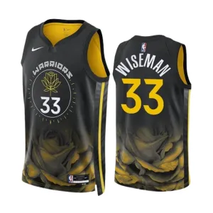 Nike Golden State Warriors James Wiseman 33 Miesten Pelipaita City Edition 2022-23 Swingman Musta Nike Golden State Warriors James Wiseman 33 Miesten Pelipaita City Edition 2022-23 Swingman Musta