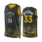 Nike Golden State Warriors James Wiseman 33 Miesten Pelipaita City Edition 2022-23 Swingman Musta