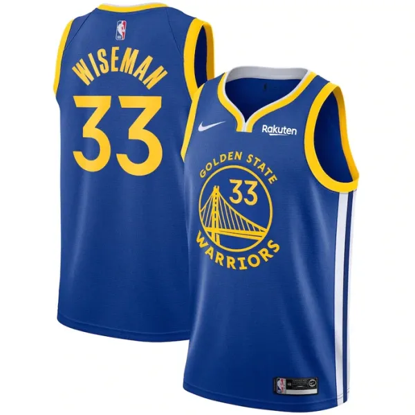 Nike Golden State Warriors James Wiseman 33 Miesten Pelipaita Icon Edition Swingman Nike Golden State Warriors James Wiseman 33 Miesten Pelipaita Icon Edition Swingman